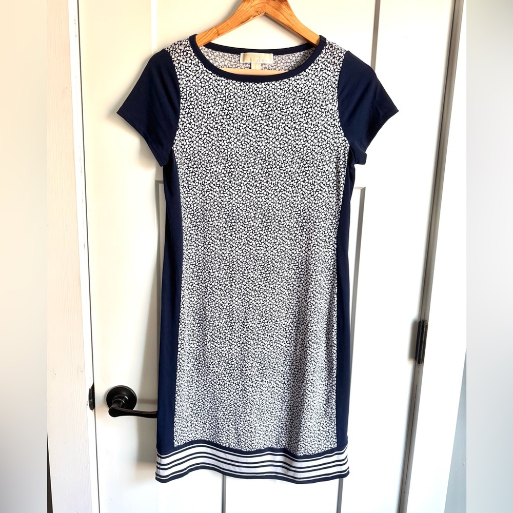 Michael Kors Basics Border Dress XS